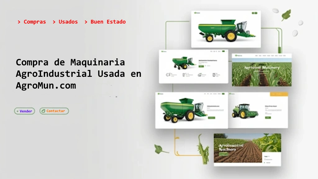 Compra MAQUINARIA  AGROINDUSTRIAL